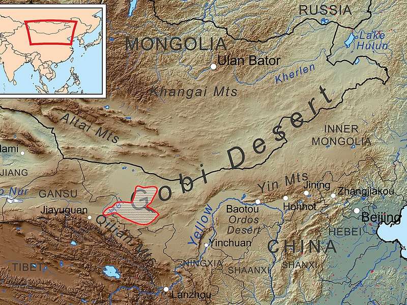 阿拉善盟著名景点风光